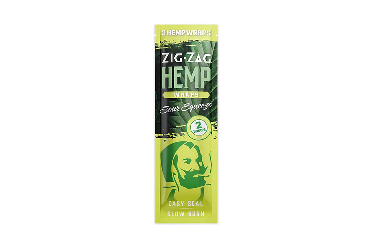 Zig Zag | Sour Squeeze Hemp Wraps | 2 Pack by Zig Zag