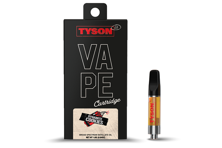 Dynamite Cookies Distillate Cartridge | 1g by Tyson 2.0