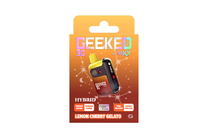 Geeked | Lemon Cherry Gelato Disposable Vape | 3g by MKX