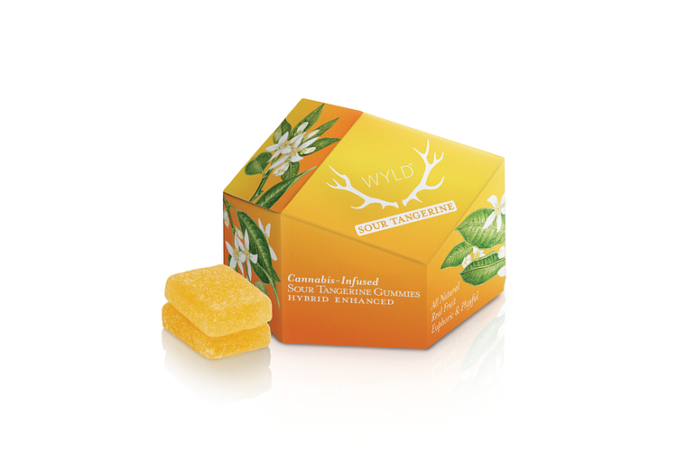 Sour Tangerine Gummies | 10x20mg | 200mg by Wyld