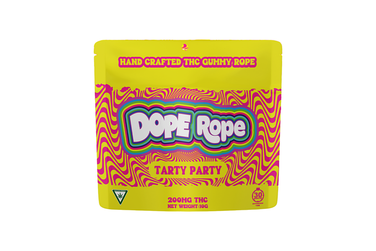 Dope Rope | Tarty Party Single Rope Gummy | 200mg by Dope Rope