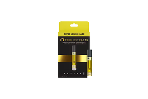 Super Lemon Haze Distillate Cartridge | 1g by Mitten Extracts