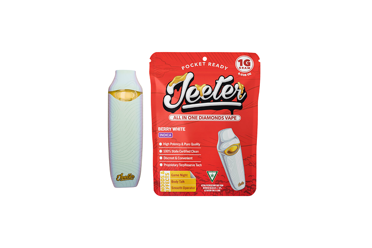 Jeeter | Berry White Liquid Diamond All-In-One Vape | 1g by Jeeter