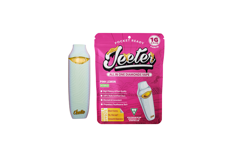 Pink Lemon Liquid Diamond All-In-One Vape | 1g by Jeeter