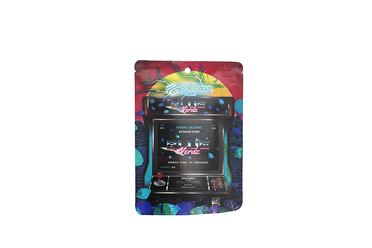Blue Nerdz Prepackaged Flower | 3.5g by Pro Gro