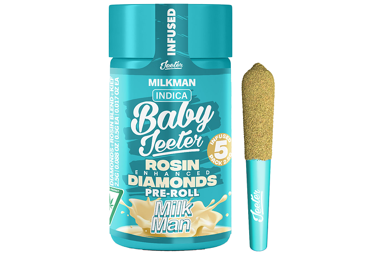 Milkman Infused Pre-Roll Pack | 5x0.5g | 2.5g by Jeeter