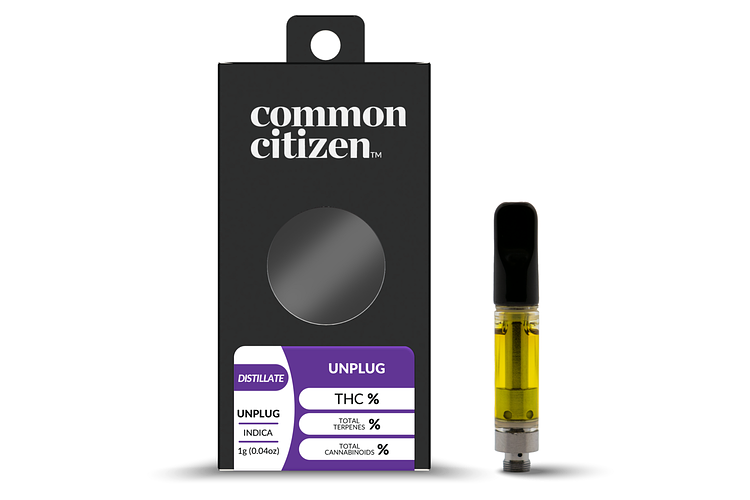 Banana Banshee Distillate Cartridge | 1g by Common Citizen