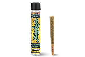 Pineapple Tropics Infused Pre-Roll | 1.2g by Juicy Lucie