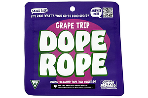 Grape Trip Single Rope Gummy | 200mg by Dope Rope