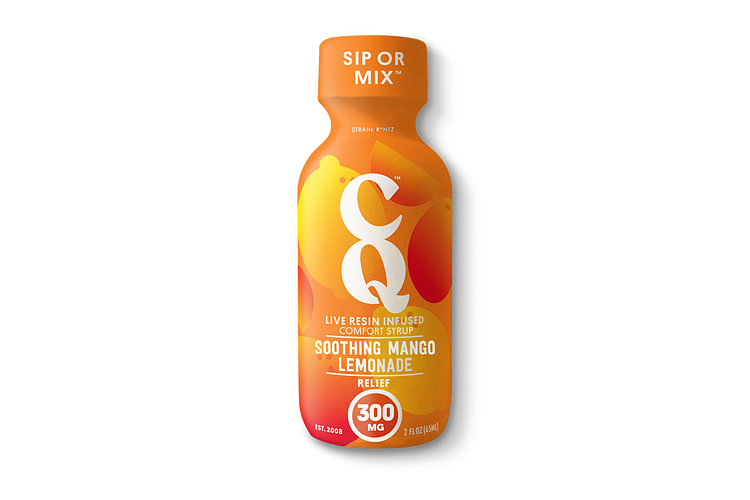 Soothing Mango Lemon Syrup | 2:1 THC:CBD | 200mg by Cq