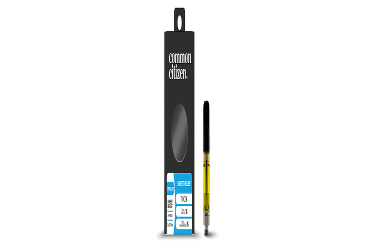 La Pop Rockz Distillate Cartridge | 1g by Common Citizen