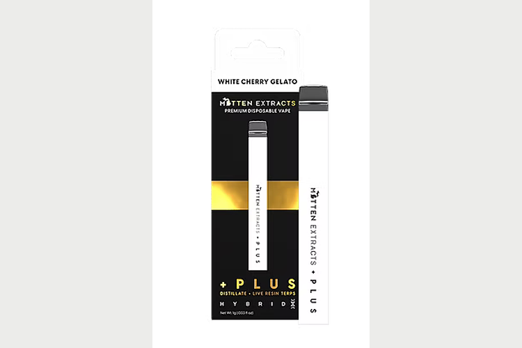 White Cherry Gelato Disposable Vape | 1g by Mitten Extracts