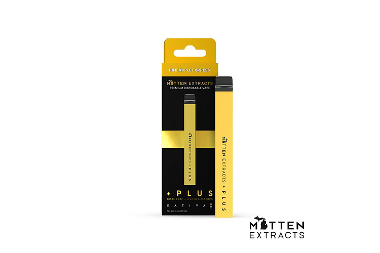 Pineapple Express Disposable Vape | 1g by Mitten Extracts