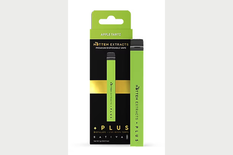 Apple Tartz Disposable Vape | 1g by Mitten Extracts