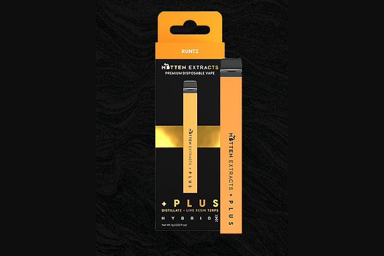 Runtz Disposable Vape | 1g by Mitten Extracts