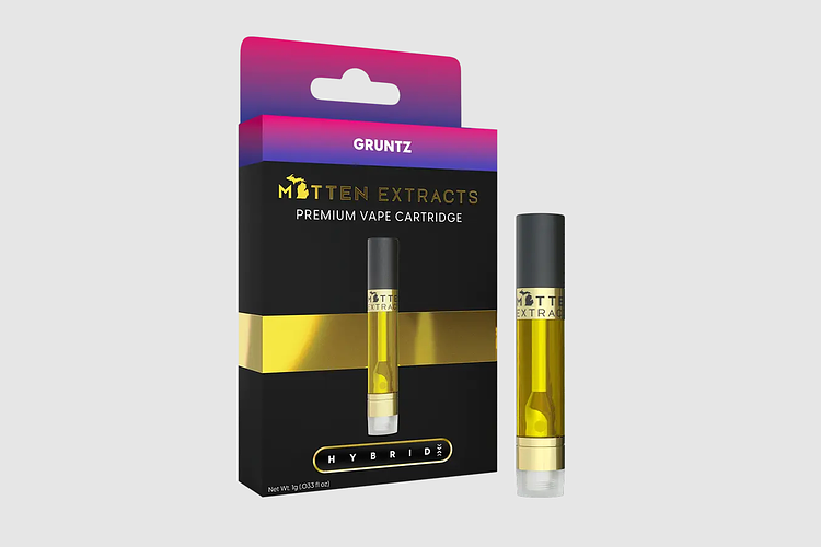 Gruntz Distillate Cartridge | 1g by Mitten Extracts
