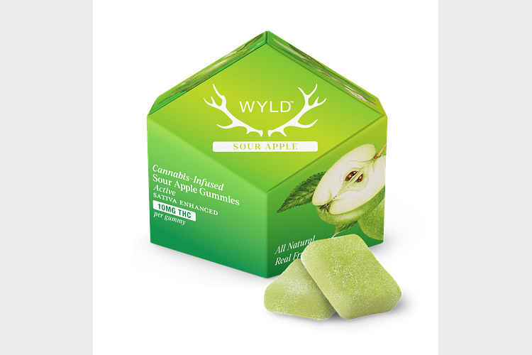 Sour Apple Gummies | 10x20mg | 200mg by Wyld