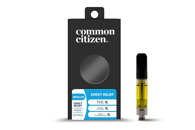 La Pop Rockz Distillate Cartridge | 1g by Common Citizen