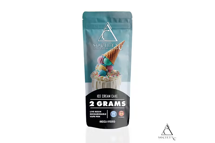 Ice Cream Cake Live Resin Disposable Vape | 2g by Society C