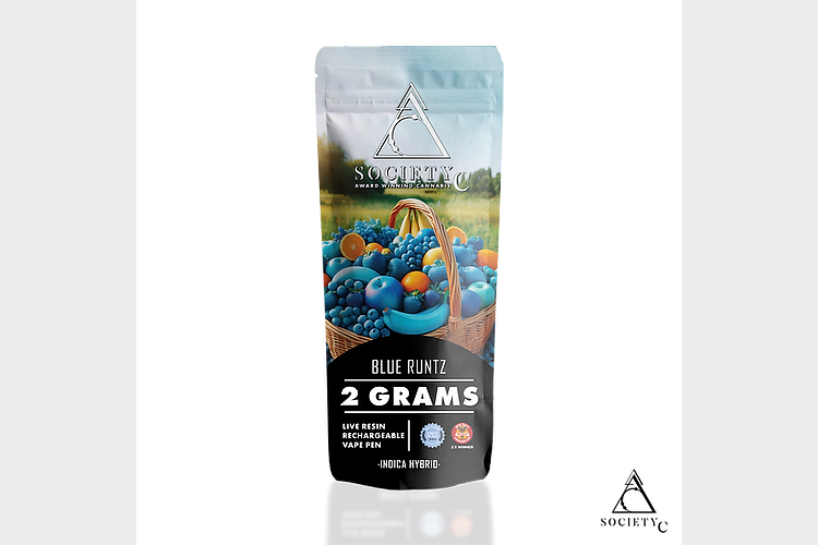 Society C | Blue Runtz Live Resin Disposable Vape | 2g by Society C