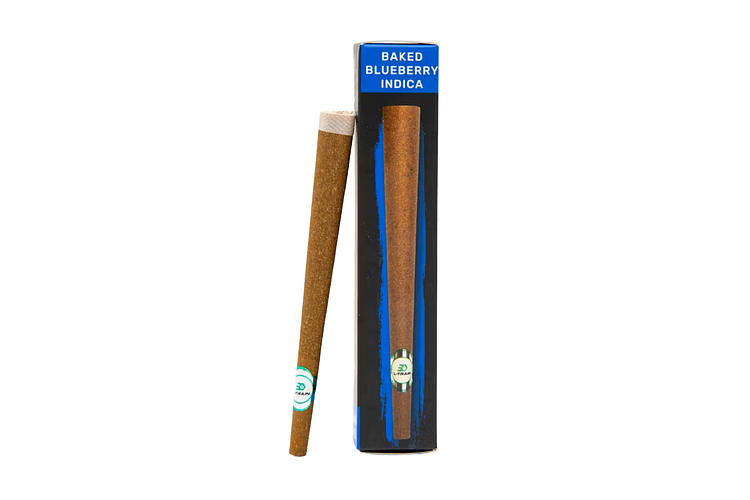 Baked Blueberry Triple Infused Blunt | 2g by L-Train