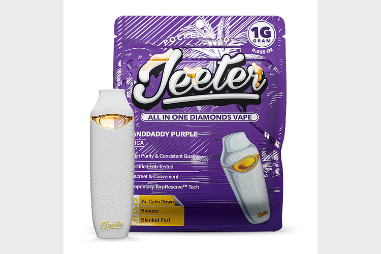 Grandaddy Purp Liquid Diamond All-In-One Vape | 1g by Jeeter
