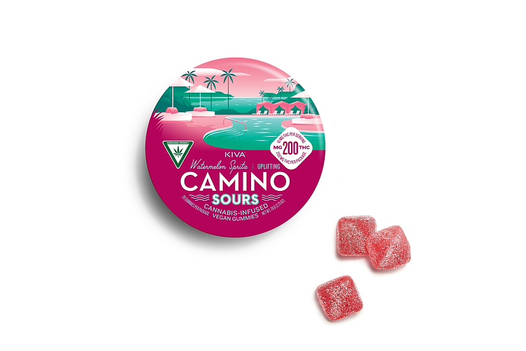 Watermelon Spritz Sour Gummies | 20x10mg | 200mg by Camino
