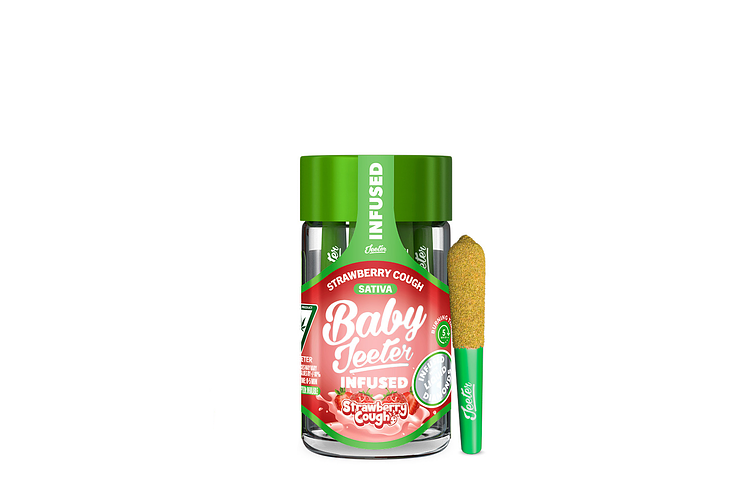 Strawberry Cough Infused Pre-Roll Pack | 5x0.5g | 2.5g by Jeeter