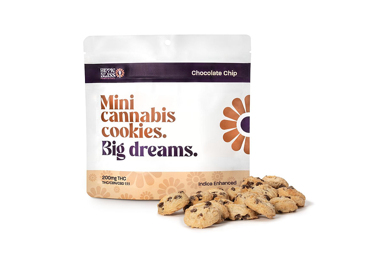 Chocolate Chip Cookies | 1:1:1 THC:CBD:CBN | 200mg by Hippie Bliss