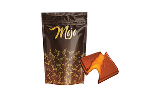 Caramel Filled Milk Chocolate Bites | 10x20mg | 200mg by Mojo