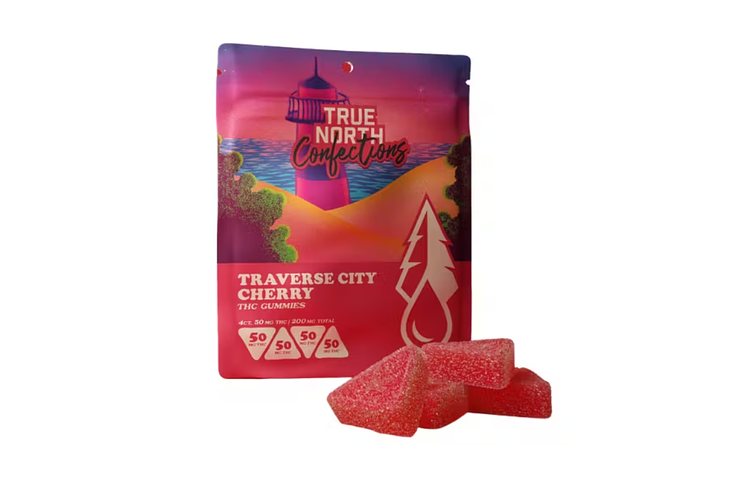 Traverse City Cherry Gummies | 4x50mg | 200mg by True North
