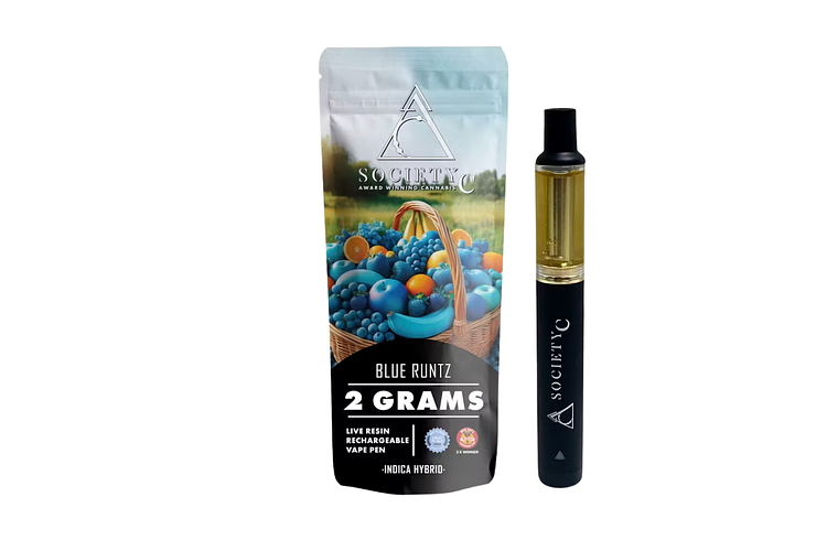 Society C | Blue Runtz Live Resin Disposable Vape | 2g by Society C