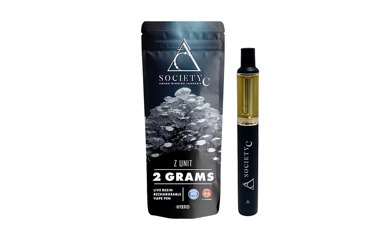 Society C | Z Unit Live Resin Disposable Vape | 2g by Society C