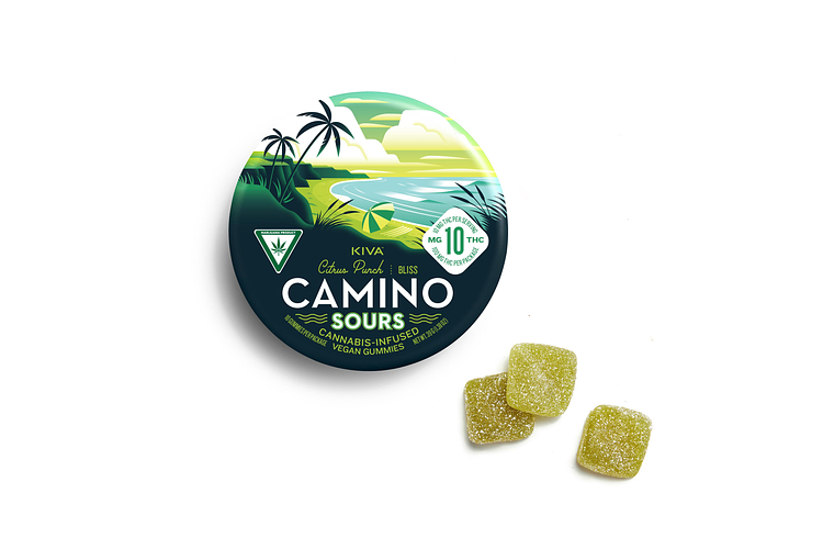 Camino | Citrus Punch Sour Gummies | 10x10mg | 100mg by Camino