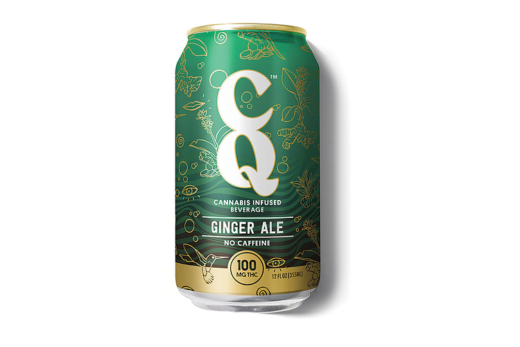 CQ |  Ginger Ale Soda | 100mg by Cq