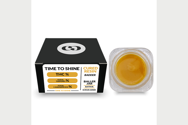 Orange Wedding Cake Cured Resin Badder Baller Jar | 3.5g by Common Citizen